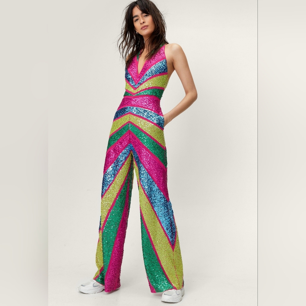 Sequin Jumpsuit
